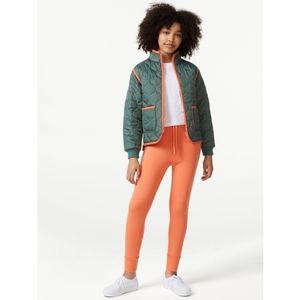 New Size 14-16 Free Assembly Girls Lightweight Quilted Jacket